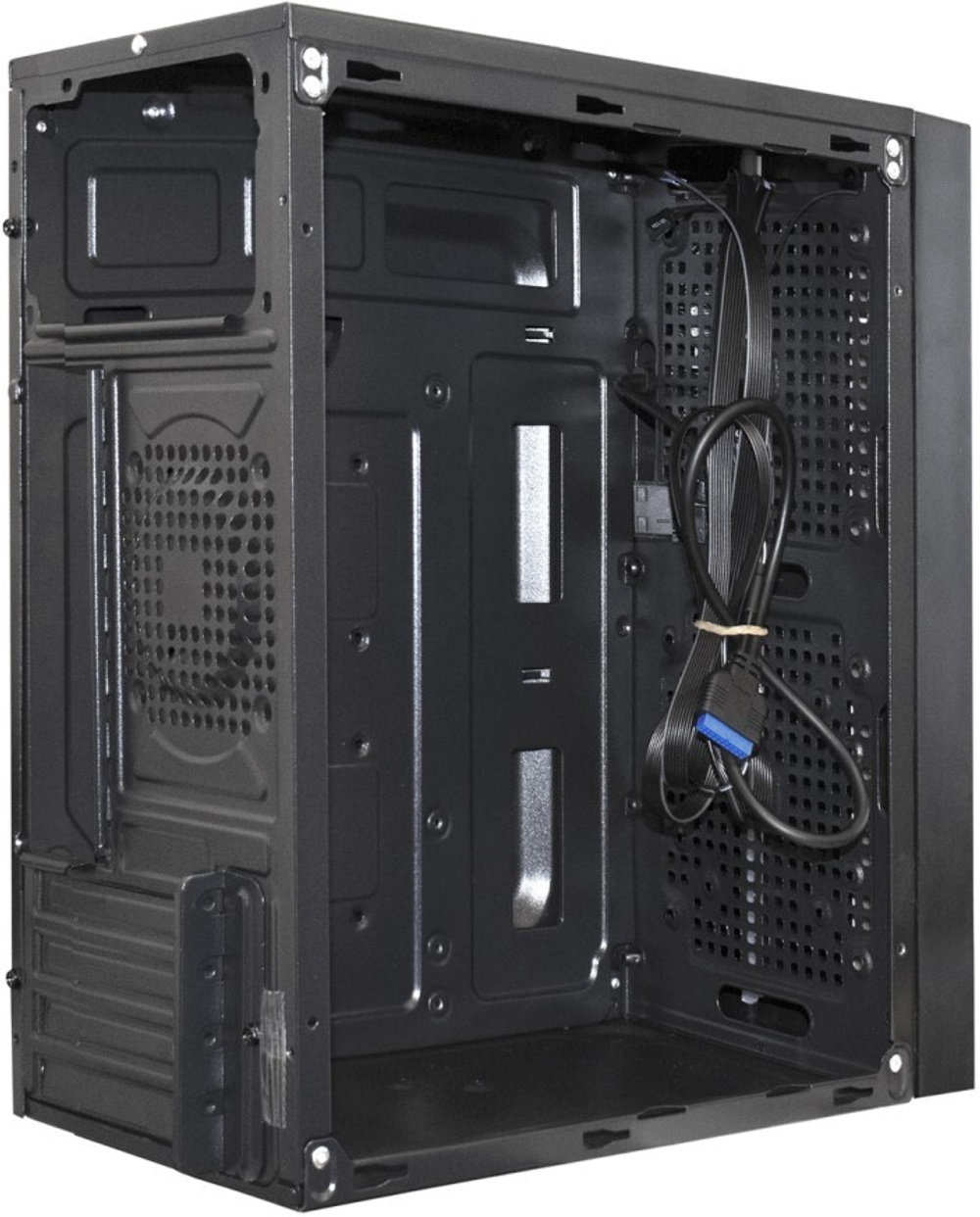 Корпус mATX Exegate mEVO-9302-RGB-700W-12
