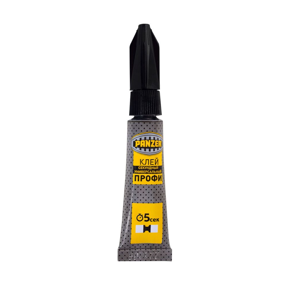 Клей секундный «Профи» универсальный 3г. PANZER