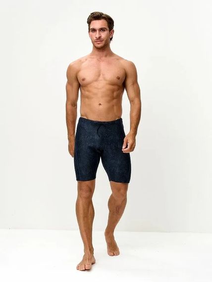 Шорты Sargan Sport 1040/BKBL 2 мм черный/синий