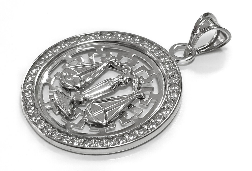 Ювелирная подвеска из серебра "Весы"