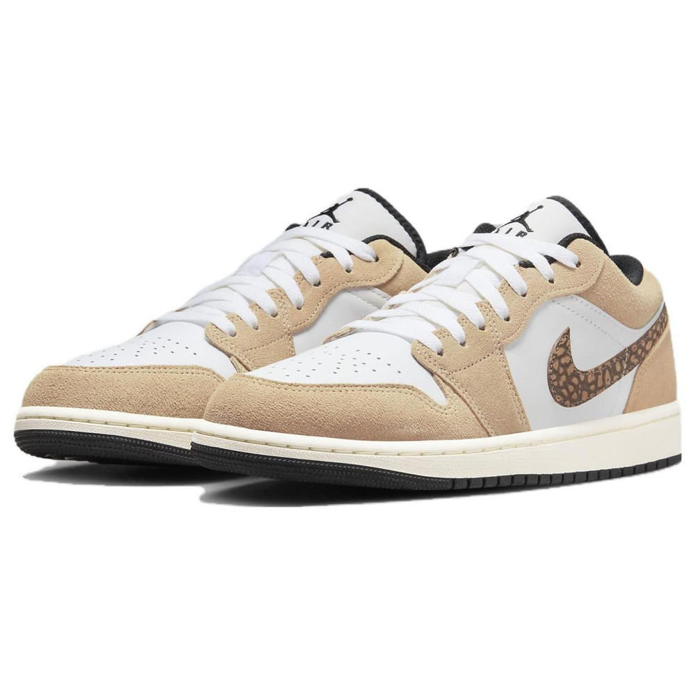 Кроссовки Air Jordan 1 Low SE Brown Elephant
