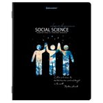 Тетрадь предметная "STARLIGHT" 48 л., глянцевый УФ-лак, ОБЩЕСТВОЗНАНИЕ, клетка, BRAUBERG, 404521