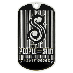 Жетон Slipknot штрих-код