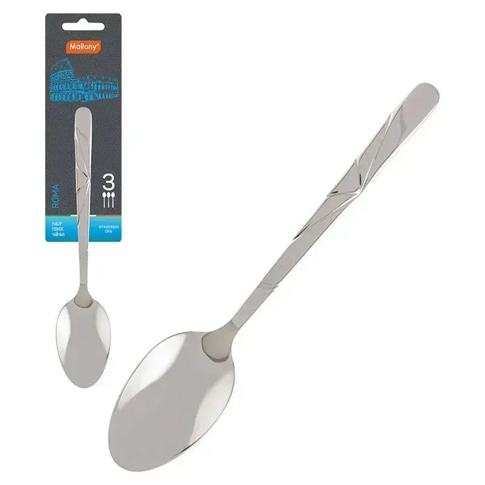 Набор ложек чайных ROMA, 3 шт