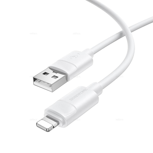 Borofone BX123 Leya силиконовый зарядный дата кабель Lightning