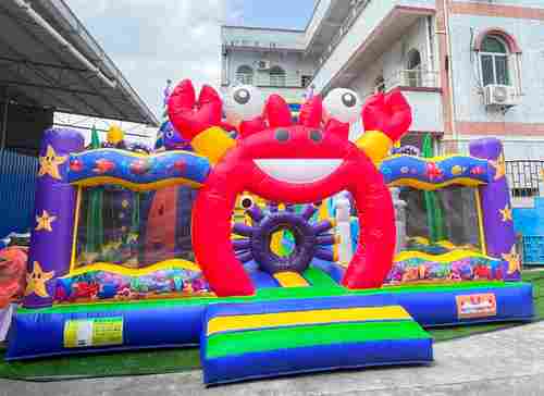 Коммерческий надувной батут «Мега риф 2», 14*7*8 м