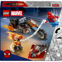 Конструктор LEGO Marvel 76335 Человек-паук против Призрачного гонщика — фото 4