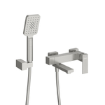 Смеситель CEZARES SLIDER-VD-IN для ванны и душа с поворотным изливом, с ручным душем, шлангом и держателем