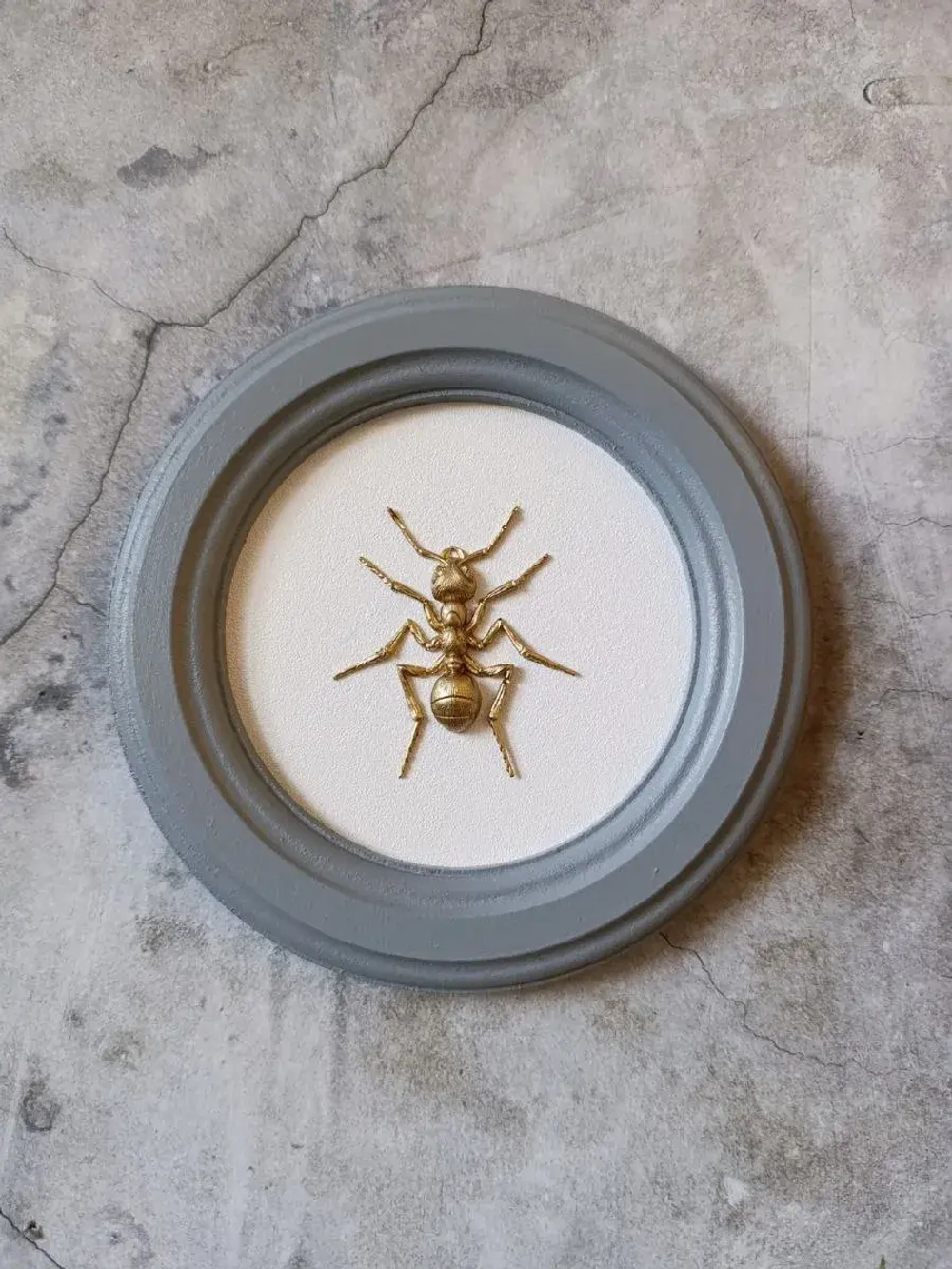 Панно 18 см. насекомые на стену для интерьера Муравей