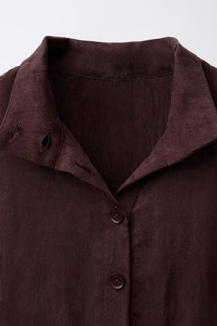 ZARA КОРОТКИЙ КОМБИНЕЗОН, БОРДОВЫЙ