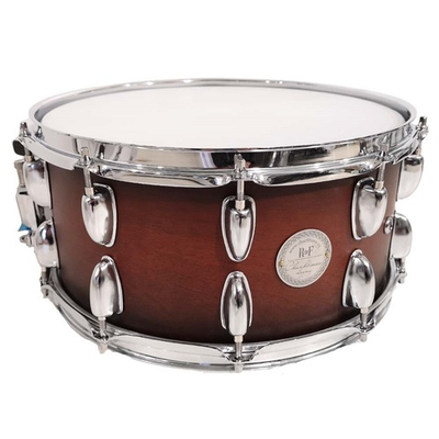 Малый барабан 14x6.5", красно-коричневый, Chuzhbinov Drums RDF1465RB