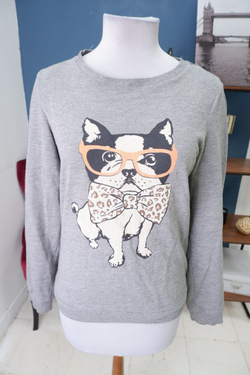 Свитшот Zolla лаконичный 42 размер