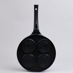 СКОВОРОДА AGNESS "СМАЙЛ" С АНТИПРИГАР.ПОКРЫТИЕМ ДИАМЕТР=26.5 СМ