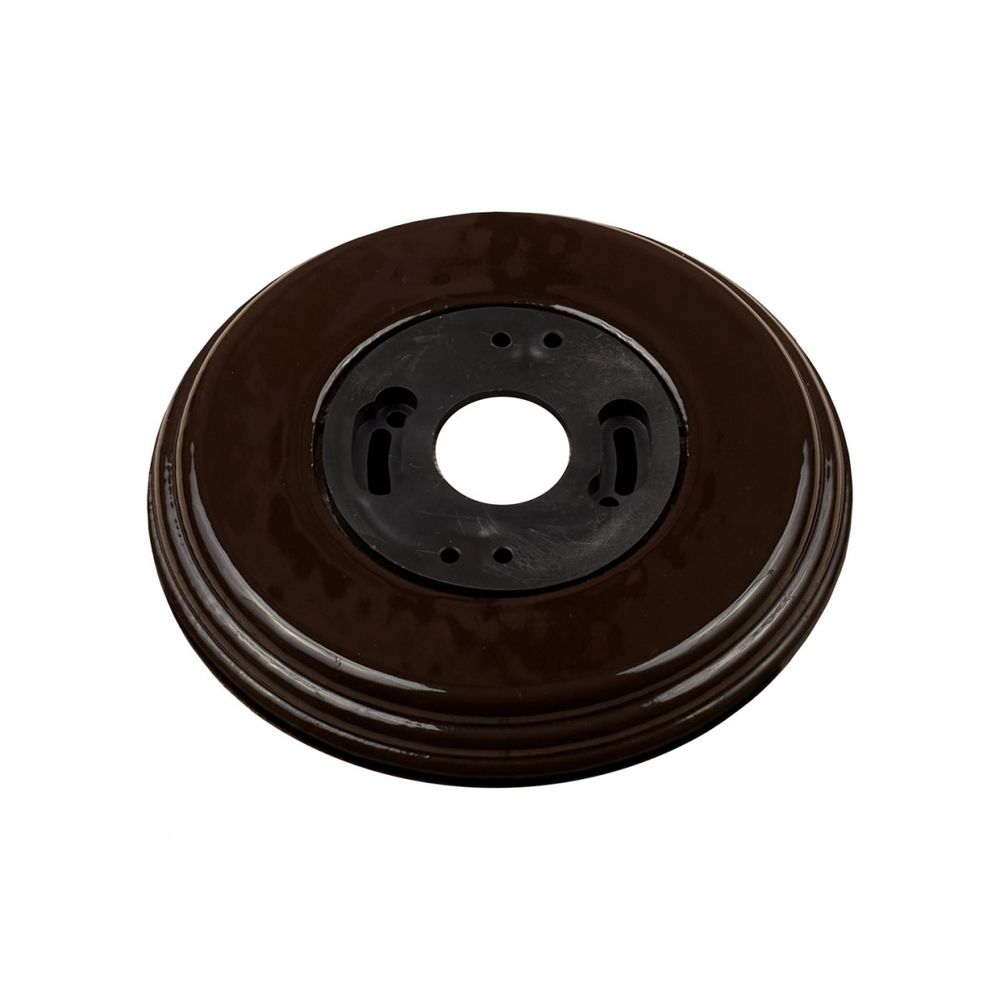 Рамка 1 постовая, керамика, цвет коричневый BF2-610-02