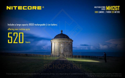 Фонарь Nitecore MH12GT