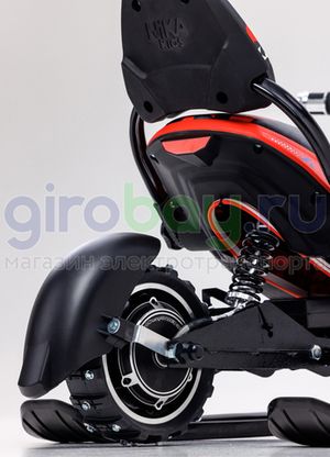 Детский электроснегокат BARS Arctic - Красный фото №26