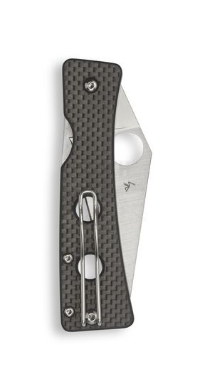Складной нож Spyderco Watu 251CFP c клинком из стали CPM-20CV, рукоять карбон