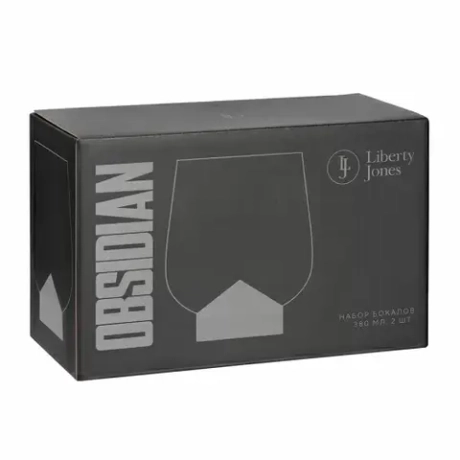 Набор бокалов Obsidian, 380 мл, 2 шт.
