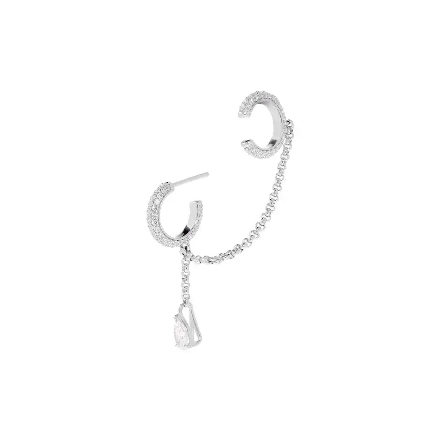 Кафф Dangling Earring - Silver