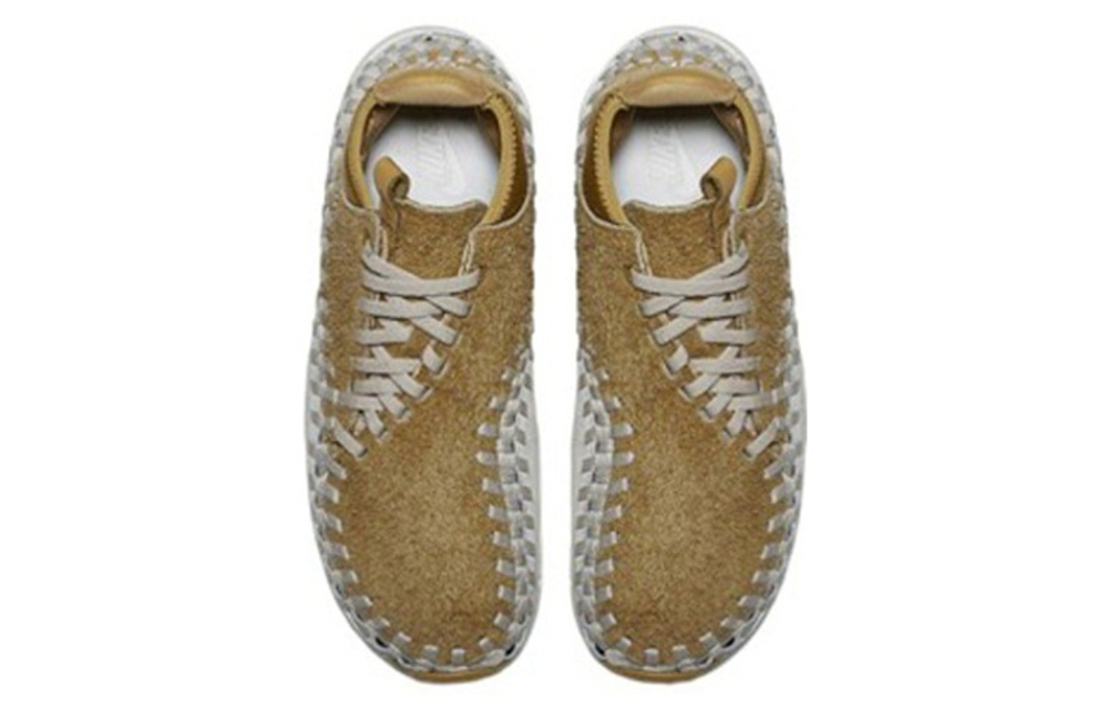 Кроссовки Nike Woven Chukka Flat Gold