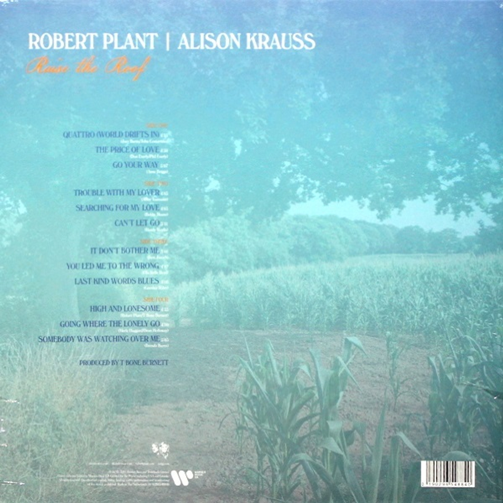 Robert Plant &amp; Alison Krauss / Raise The Roof (Coloured Vinyl)(2LP)
