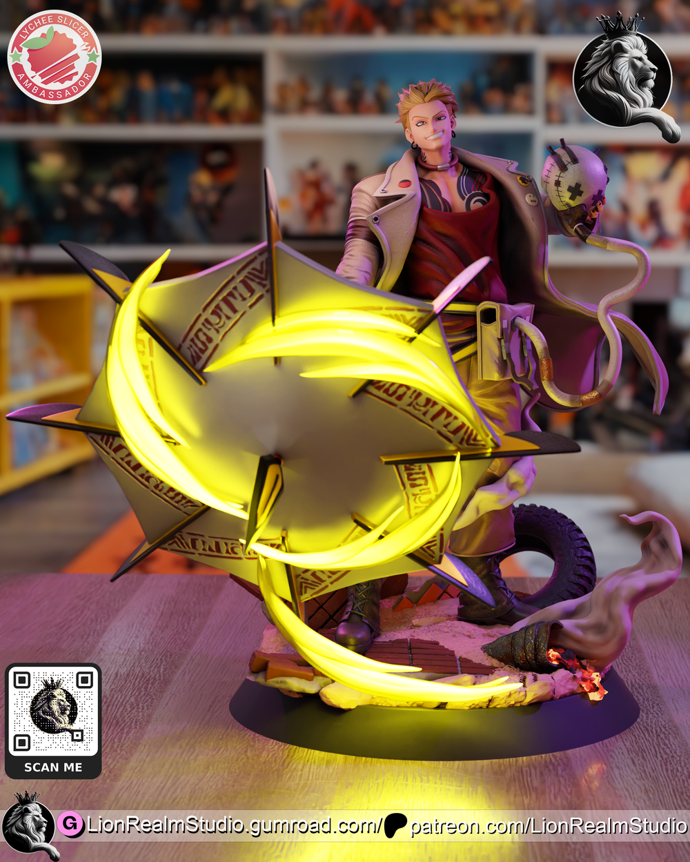 Enjin from Gachiakuta Фигурка