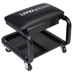 WDK-86030  Табурет ремонтный, полка у основания, ящик для инструментов под сиденьем