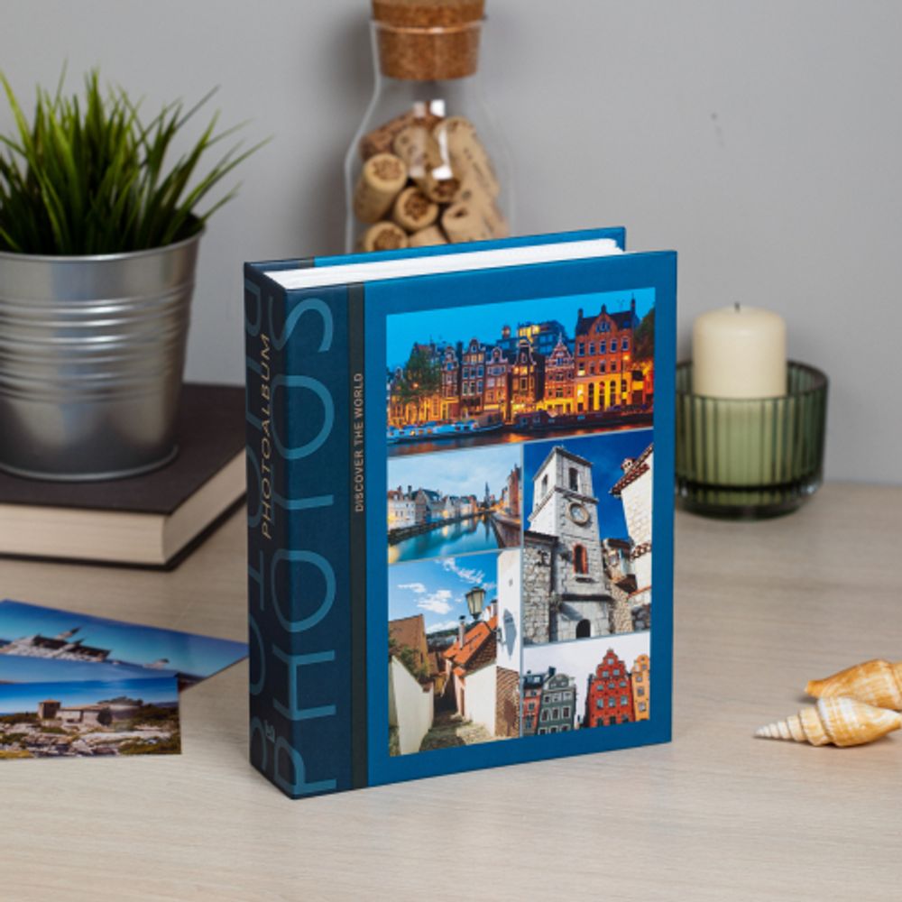 Фотоальбом Image Art IA-200PP серия 387 Город термосварка 50 листов 200 фотографий размер 10х15