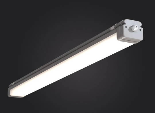 Светильник LED ДСП Айсберг ll 54Вт 6500К 6150Лм опал IP65 1100х85х70мм DARKLUM