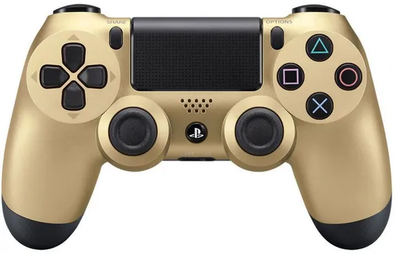 Геймпад Sony DualShock PS4 Controller Wireless (China) Gold (Пакет)