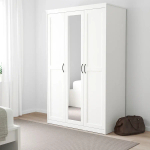 Шкаф - SONGESAND IKEA/ СОНГЕСАНД ИКЕА, 120x60x191, белый