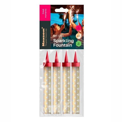 Фонтан 30 сек. 4 шт упаковка