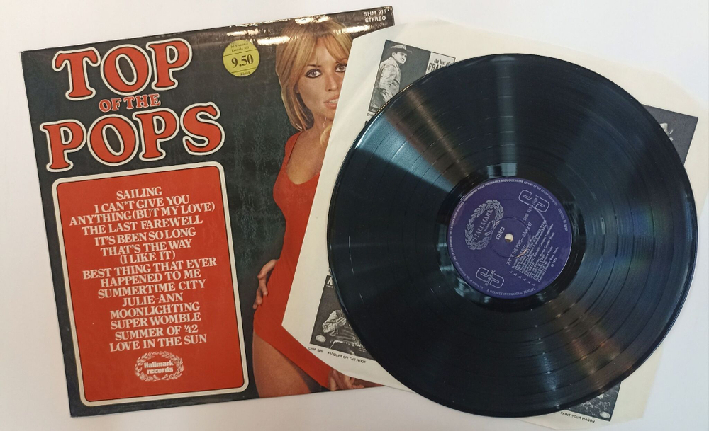Винтажная виниловая пластинка LP Сборник Top Of The Pops Vol. 47 (UK 1975)