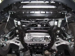 Защита картера Sheriff для Audi Q7 I (4L) 2005-2015 арт.02.1020