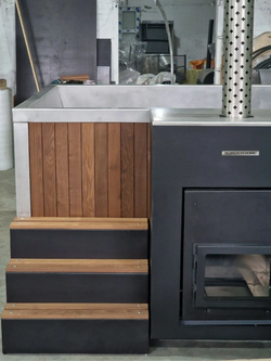 Фурако квадрат с интегрированной печью