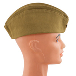 Пилотка военная со звездой текстиль р.56