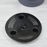 Кашпо Бархан 0,9л, антрацит