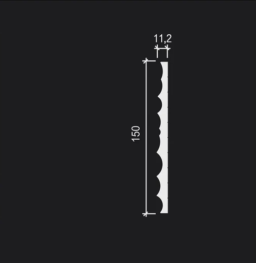 Decor-Dizayn. Панель DD923, 150x11,2x2000мм. Полимер, композит