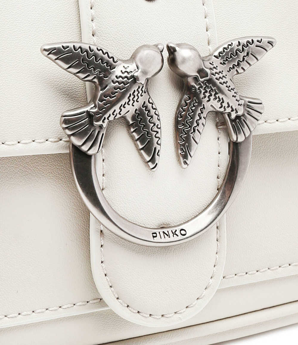Кожаная сумка через плечо Pinko - белый(100061 A0F1)