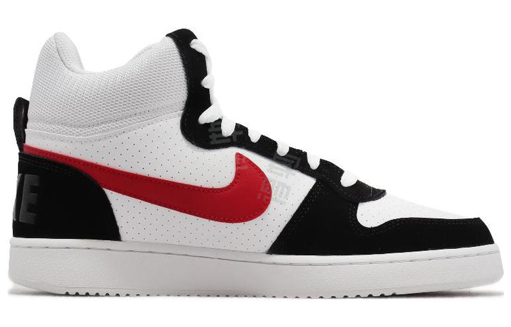 Мужские кроссовки Nike Court Borough Mid 'White Red Black' 838938-104