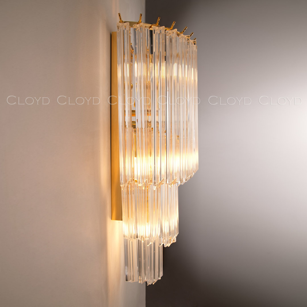 Бра Cloyd EVOLUTE-A W4 / выс. 60 см - золото (арт.20104)