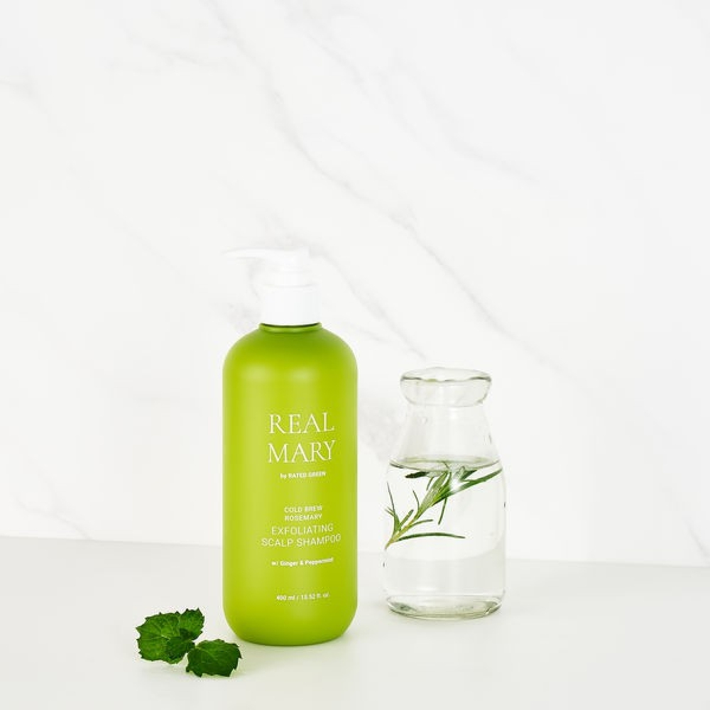 Шампунь очищающий Rated Green Real Mary Exfoliating Scalp Shampoo 400 мл