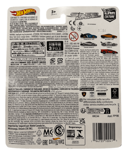 Hot Wheels | Premium | Car Culture | Speed Machines | Porsche 911 GT3 (2023)