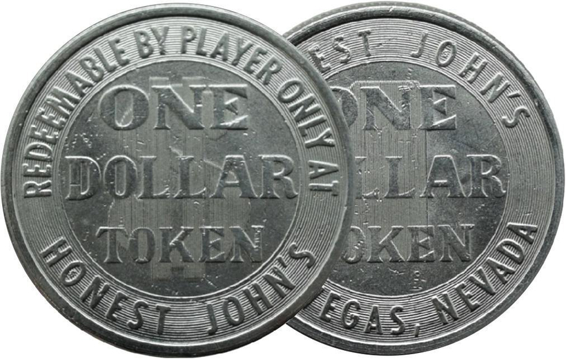 Honest John's Casino $1 Token