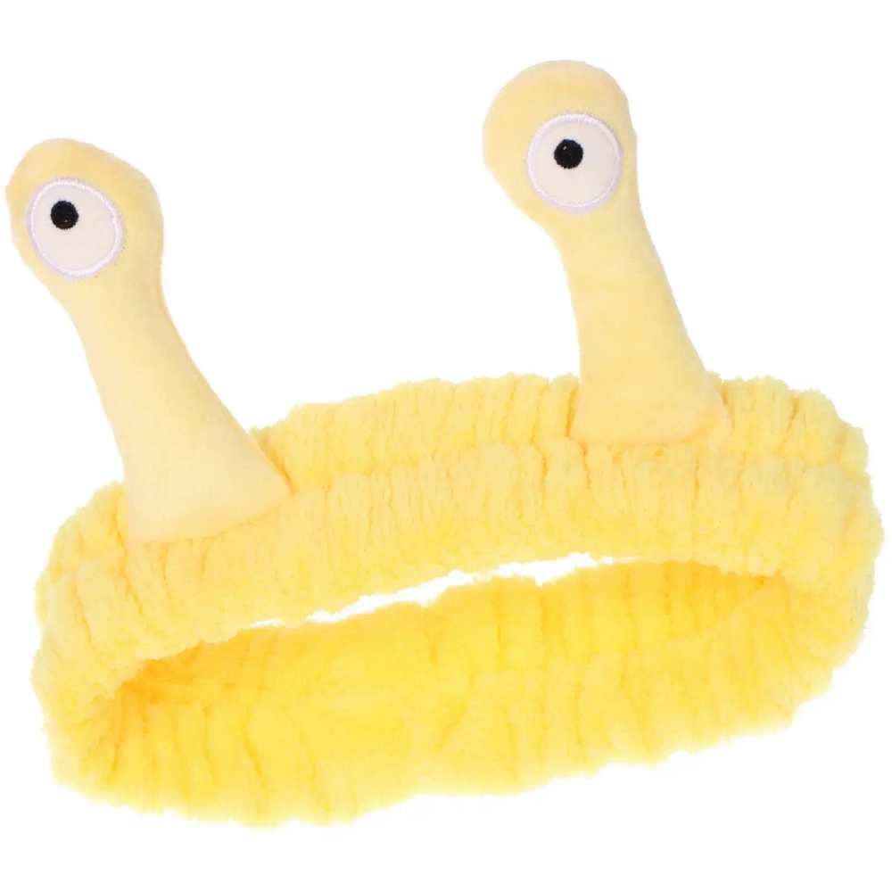 Повязка на голову «New collection Vostok - Глазастики», розовый, бежевый, жёлтый и голубой, 20*6см ( упаковка белый ZIP пакет )