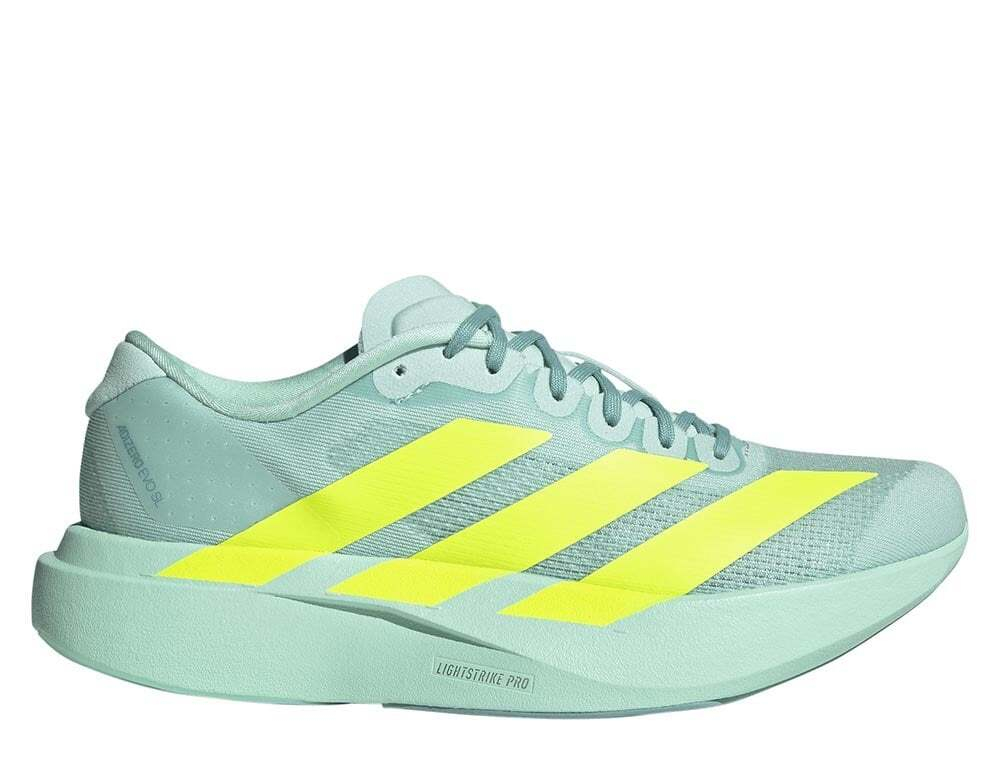 Кроссовки для бега женские adidas Adizero Evo SL W Голубой-Лайм