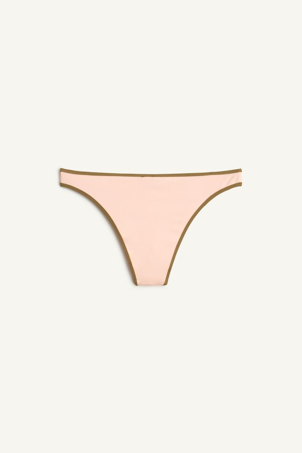 ZARA ПЛАВКИ-БИКИНИ СО СРЕДНЕЙ ТАЛИЕЙ, ПАСТЕЛЬНО-РОЗОВЫЙ
