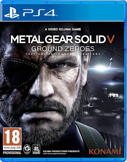 PS4 Metal Gear Solid V: Ground Zeroes (Б/У, Русские субтитры, CUSA-00218)