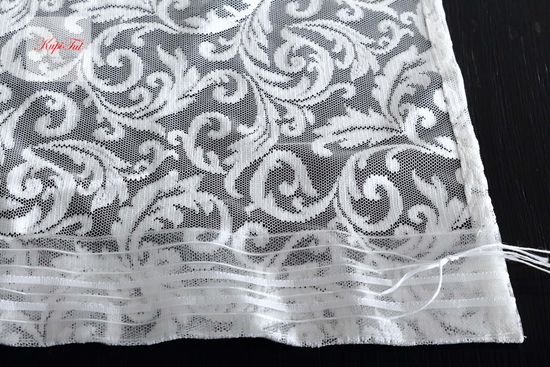 Тюль гипюр Мелани (белый)