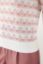 22825 Джемпер женский (молочно-розовый)